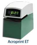 small clocks acroprintet